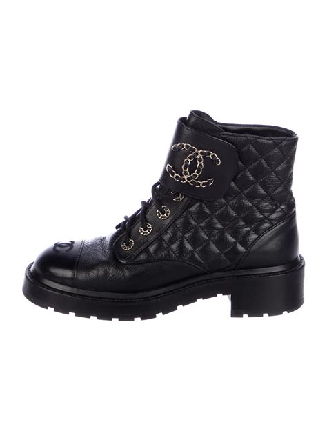 chanel boots 2020 price|Chanel leather boot with heel.